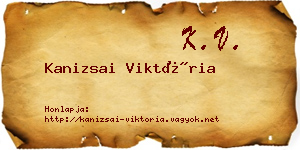 Kanizsai Viktória névjegykártya